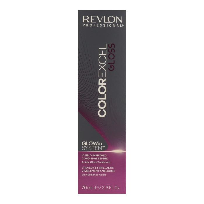 Revlon 9.23 Color Excel Gloss Rubio Extra Claro Irisado Dorado (Rosa Champagne) - Tono sobre Tono Sin Amoníaco pH Ácido
