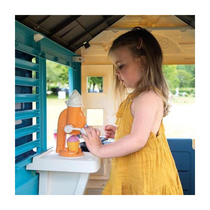 Smoby Casa Sweet Corner ¡El Rincón de los Dulces! con Máquina de Helados y Accesorios 105x110x127 cm 20