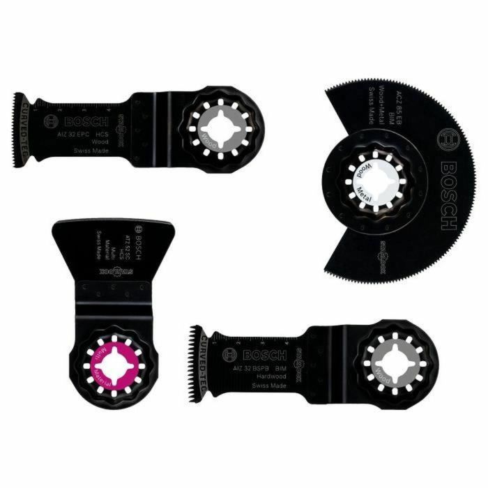Bosch Set de Montaje 4 Accesorios OMT STARDUST 2608662283 para PMF Carpinter, Woodworking and Renovation