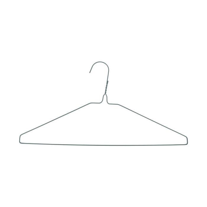 Set de 8 perchas de metal pintado, 40.5 cm - Confortime por Inde (24 Unidades) 1