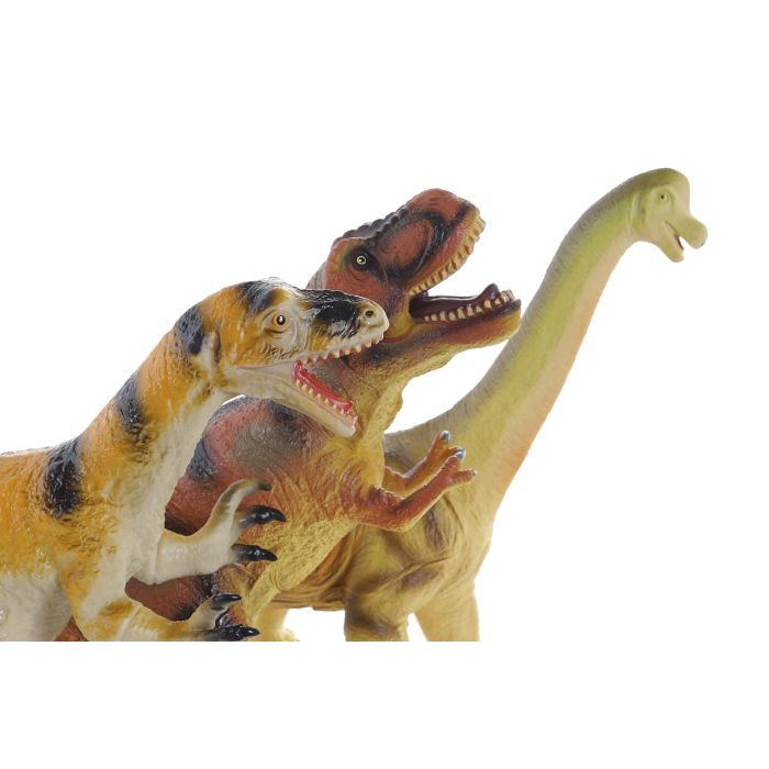 DKD Home Decor Juguete Dinosaurio Blando Multicolor 50 x 20 x 10 cm (12 Unidades) 1