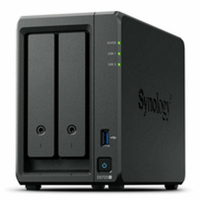 Almacenamiento en Red NAS Synology DS725+ Negro AMD Ryzen R1600 1 Almacenamiento en Red NAS Synology DS725+ Negro AMD Ryzen R1600 1