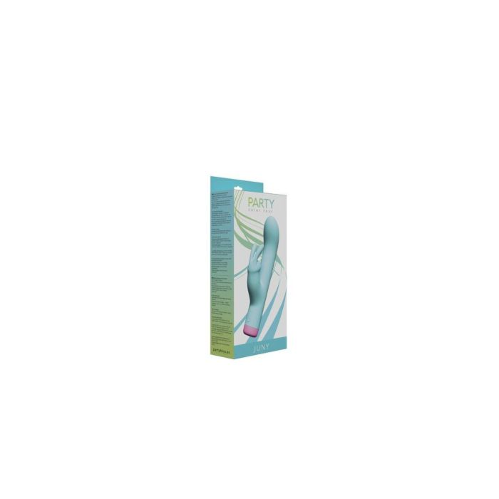 Vibrador Doble Estimulación Party Color Toys JUNY Azul 1 Vibrador Doble Estimulación Party Color Toys JUNY Azul 1