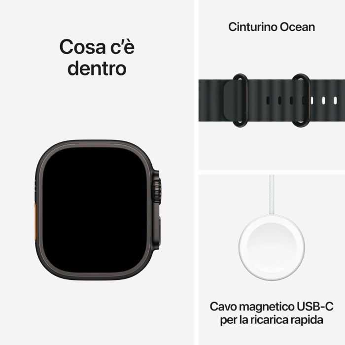 Smartwatch Apple MX4P3TY/A Negro 1,9" 49 mm 11 Smartwatch Apple MX4P3TY/A Negro 1,9" 49 mm 11