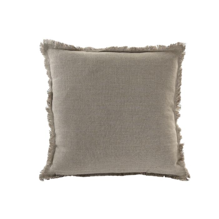 Cojin Tradicional DKD Home Decor Natural Negro 50 x 50 cm (2 Unidades) 2 Cojin Tradicional DKD Home Decor Natural Negro 50 x 50 cm (2 Unidades) 2