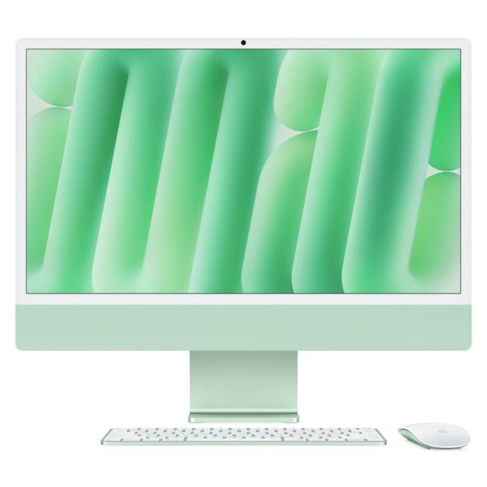 Apple iMac M4 (2024) - Ordenador All-in-One de 23,5" Pantalla Retina 4.5K, Chip M4 (10CPU, 10GPU), 16GB RAM, 256GB SSD, Color Verde, macOS Apple iMac M4 (2024) - Ordenador All-in-One de 23,5" Pantalla Retina 4.5K, Chip M4 (10CPU, 10GPU), 16GB RAM, 256GB SSD, Color Verde, macOS