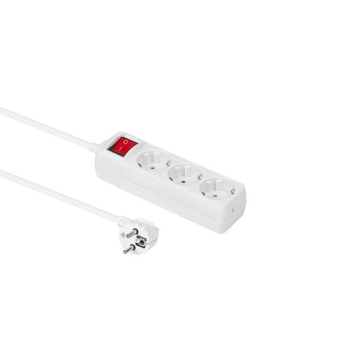 MicroConnect 3-way Schuko Socket 5m on/off switch MicroConnect 3-way Schuko Socket 5m on/off switch