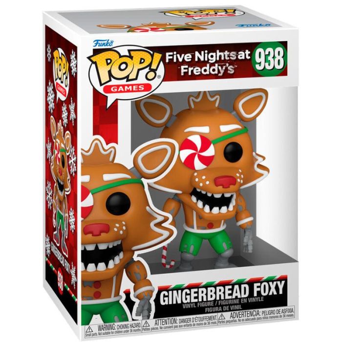 Figura POP Five Nights at Freddys Holiday Gingerbread Foxy 1