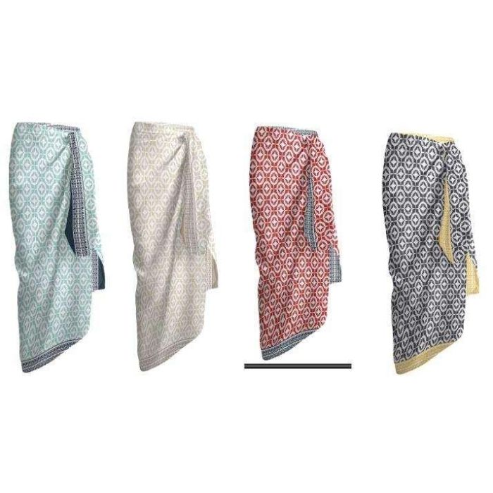 Pareo voile estampado elhance 100x180 100% alg - modelos surtidos 8 Pareo voile estampado elhance 100x180 100% alg - modelos surtidos 8