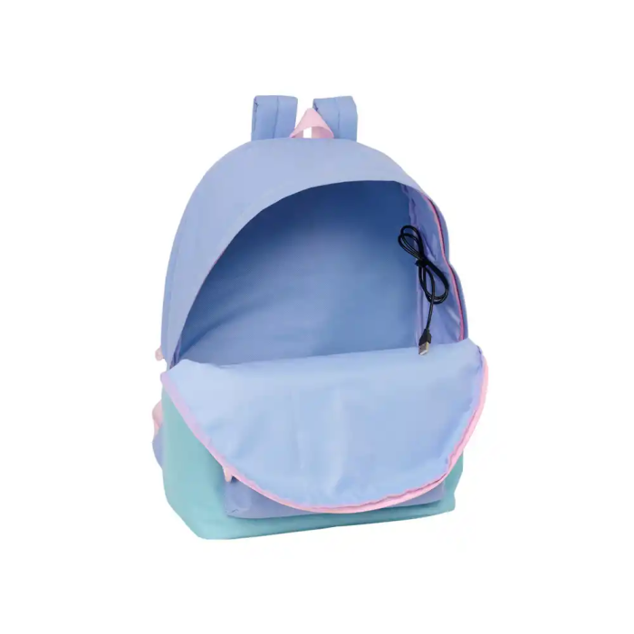 Munich Mellow Mochila Doble para Portátil 15,6" con USB, 31x44x18 cm 3