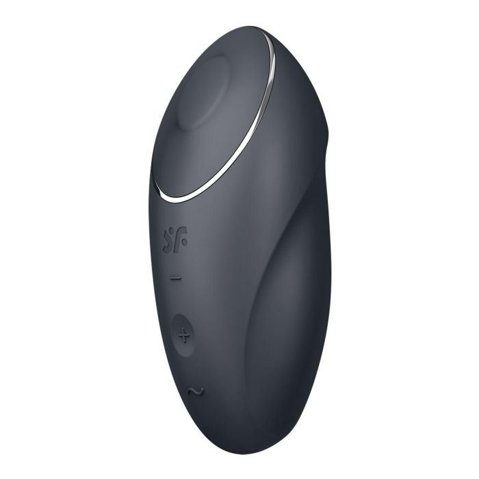 Satisfyer Tap climax 1 sensual tapping lay-on vibrador gris Satisfyer Tap climax 1 sensual tapping lay-on vibrador gris