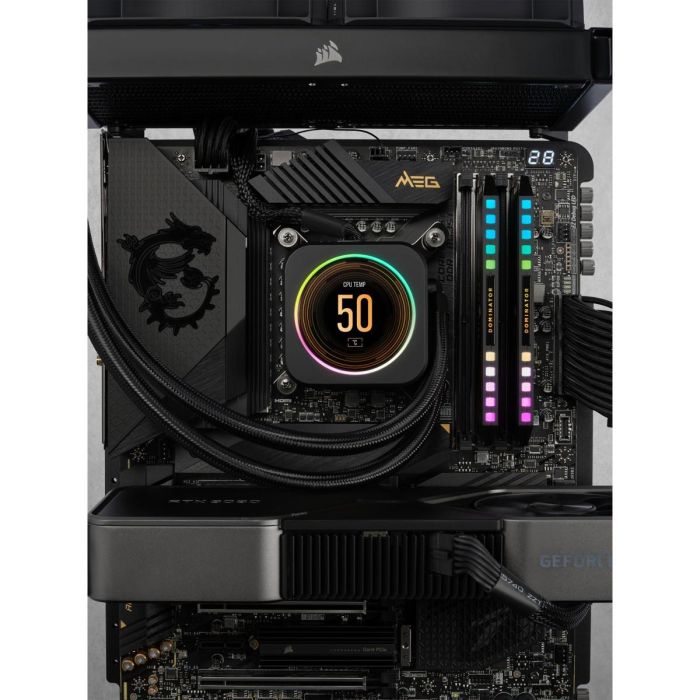 Corsair CMT64GX5M2B6600C32 Dominator Platinum - Memoria RAM 64 GB (2x 32 GB) DIMM 6600 MHz Dual-Kit Intel XMP - Negro 2 Corsair CMT64GX5M2B6600C32 Dominator Platinum - Memoria RAM 64 GB (2x 32 GB) DIMM 6600 MHz Dual-Kit Intel XMP - Negro 2