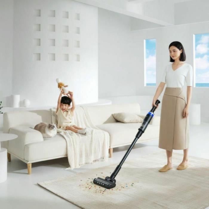 Eziclean EZI1717081890313 Aspiradora inalámbrica Cyclowash P12 Combo húmedo y seco 200W, 25 min, 13.5 kPa, Negra 5