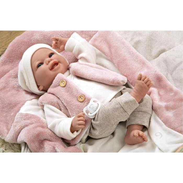 Muñecas Arias Muñeca Elegance 40 cm Colin Rosa con Manta 15 Muñecas Arias Muñeca Elegance 40 cm Colin Rosa con Manta 15