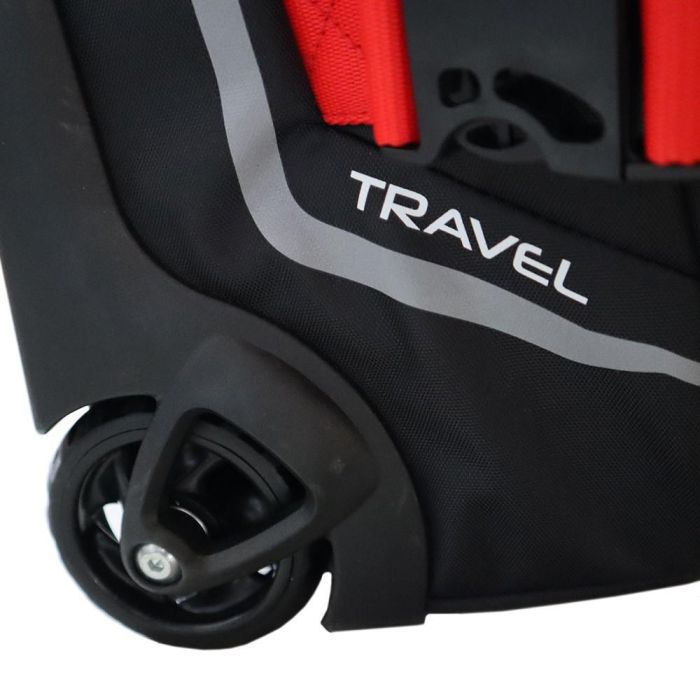 Sparco S016438MRRS Mochila de Viaje Negro-Rojo Grande 142 Litros Estilo Martini Racing 3 Sparco S016438MRRS Mochila de Viaje Negro-Rojo Grande 142 Litros Estilo Martini Racing 3