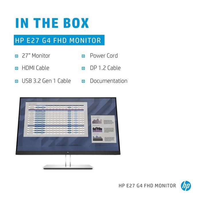 HP E27 G4 FHD Monitor 14 HP E27 G4 FHD Monitor 14