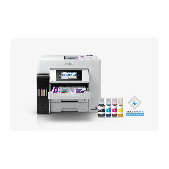 Epson ET-5880 Impresora Multifunción EcoTank Inyección de Tinta Color A4 Wifi Ethernet Escaneo Copia Fax