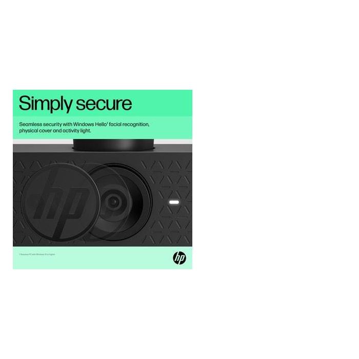 HP Webcam Video FHD 1080P, 30 FPS, Compatible con Windows Hello, Corrección Automática de Luz y Fondo, Micrófonos con Reducción de Ruido - 625 28 HP Webcam Video FHD 1080P, 30 FPS, Compatible con Windows Hello, Corrección Automática de Luz y Fondo, Micrófonos con Reducción de Ruido - 625 28