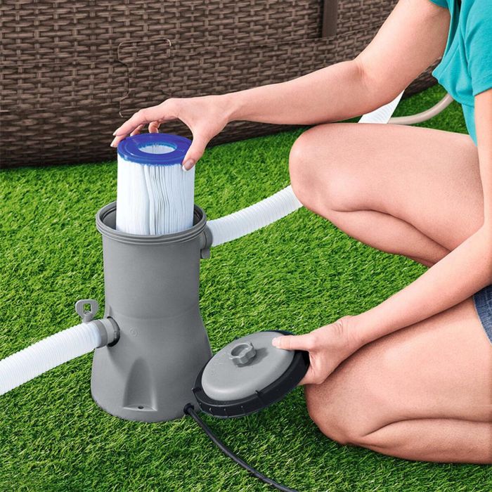 Bestway Filtro de Cartucho Tipo II para Piscina - 3.028 m3/h - 32W 16