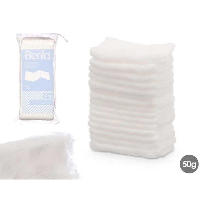 Bolsa de Algodón Zig Zag 50gr - Berilo - 9x4.7x19 cm - Blanco (36 Unidades) Bolsa de Algodón Zig Zag 50gr - Berilo - 9x4.7x19 cm - Blanco (36 Unidades)