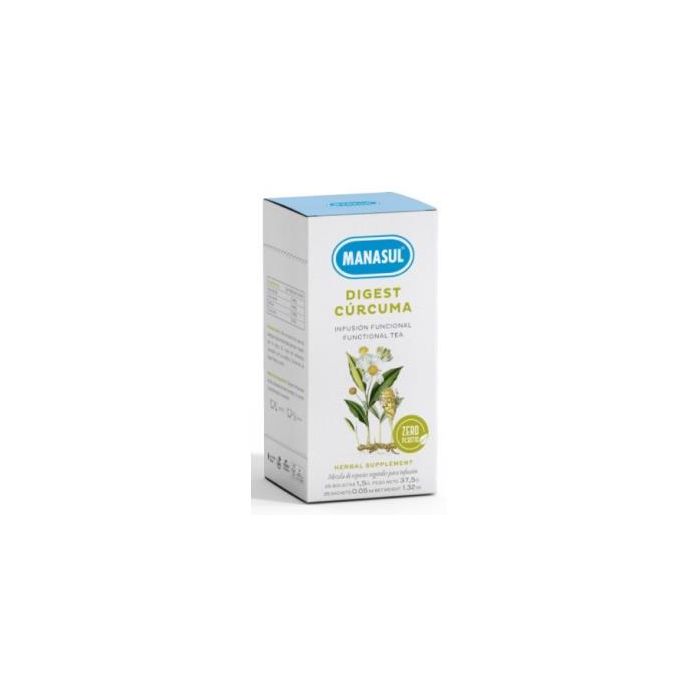 Manasul Digest C/ Curcuma 25 Bolsitas Manasul Digest C/ Curcuma 25 Bolsitas