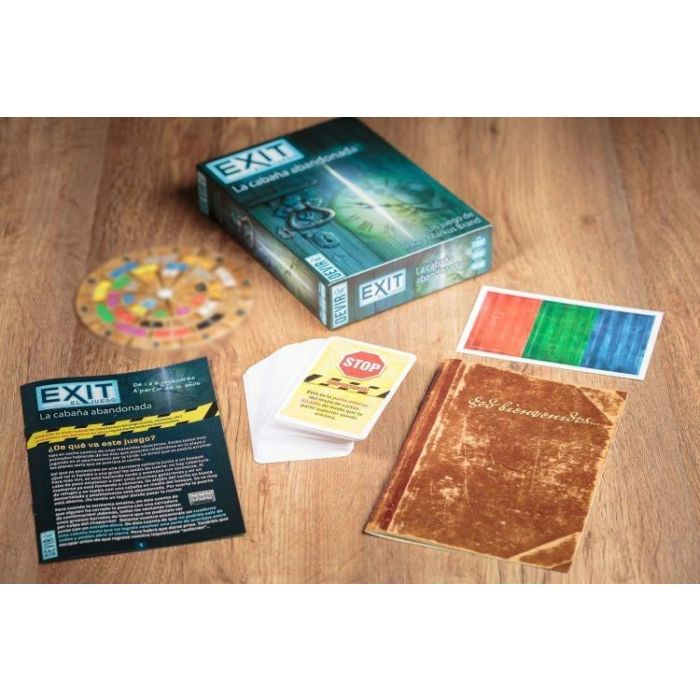 Devir Juego de Mesa Exit 1 La Cabaña Abandonada - Juego de Escape Room para 1-6 Jugadores, 12+ Años 1 Devir Juego de Mesa Exit 1 La Cabaña Abandonada - Juego de Escape Room para 1-6 Jugadores, 12+ Años 1