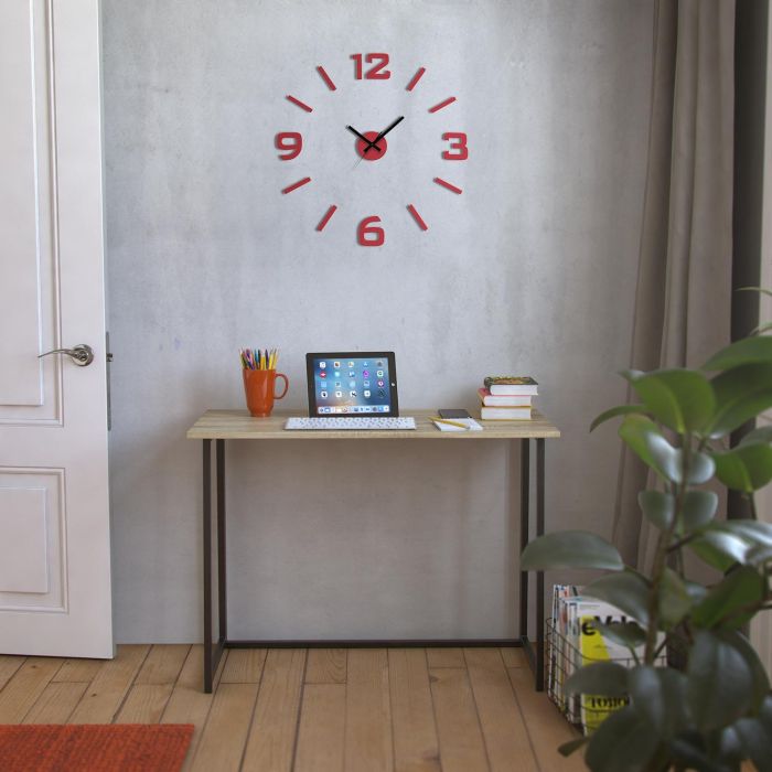 Reloj Pegatina Rojo Versa (4 Unidades) 1 Reloj Pegatina Rojo Versa (4 Unidades) 1