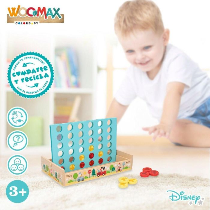 4 en Raya Disney 25 x 16 x 15,5 cm (6 Unidades) (37 Piezas) 3 4 en Raya Disney 25 x 16 x 15,5 cm (6 Unidades) (37 Piezas) 3