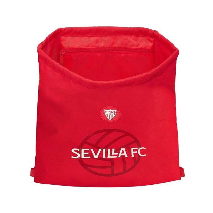 Bolsa Mochila con Cuerdas Sevilla Fútbol Club Rojo 35 x 40 x 1 cm 3 Bolsa Mochila con Cuerdas Sevilla Fútbol Club Rojo 35 x 40 x 1 cm 3