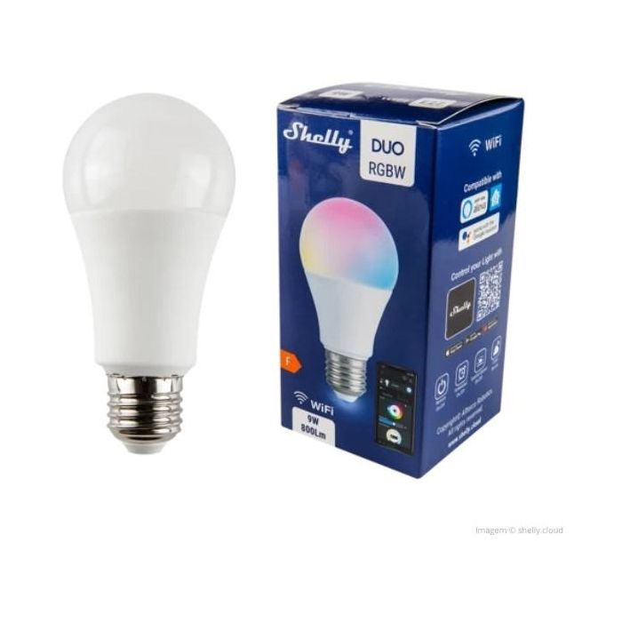 Shelly Plug & Play Beleuchtung "Duo RGBW E27" WLAN LED Lampe 1 Shelly Plug & Play Beleuchtung "Duo RGBW E27" WLAN LED Lampe 1