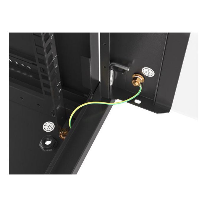 LANBERG WF01-6427-10B Armario Rack 27U Bastidor de Pared Negro 2