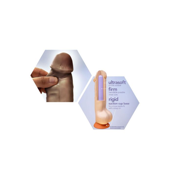Consolador Realista Blush Dr Skin TPE Ø 3,8 cm (17,7 cm) (19 cm) 5 Consolador Realista Blush Dr Skin TPE Ø 3,8 cm (17,7 cm) (19 cm) 5