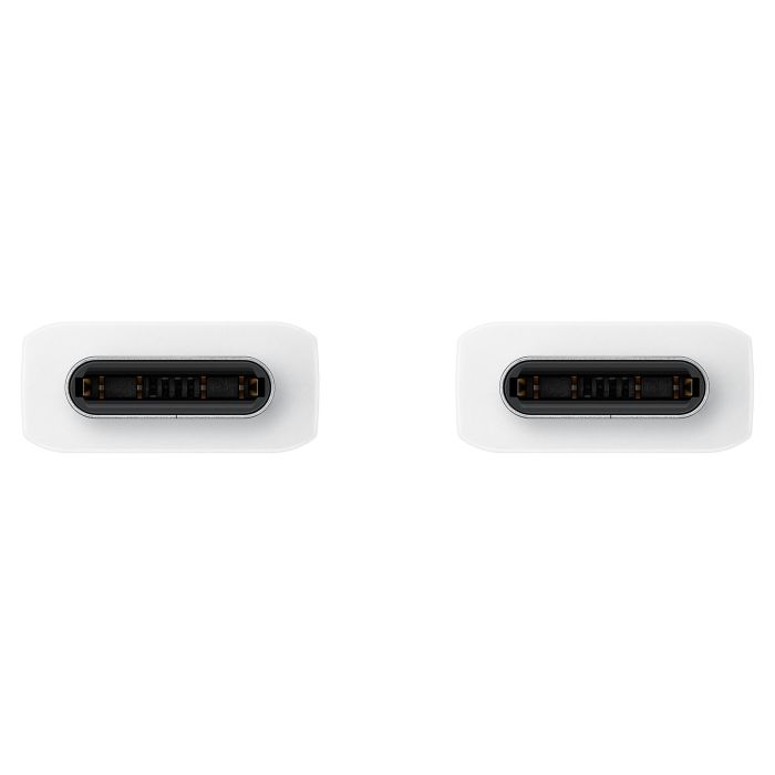 Samsung EP-DX310JWEGEU Cargador Carga y Transmisión de Datos Rápida 60W USB-C Doble 1.8m Blanco 1