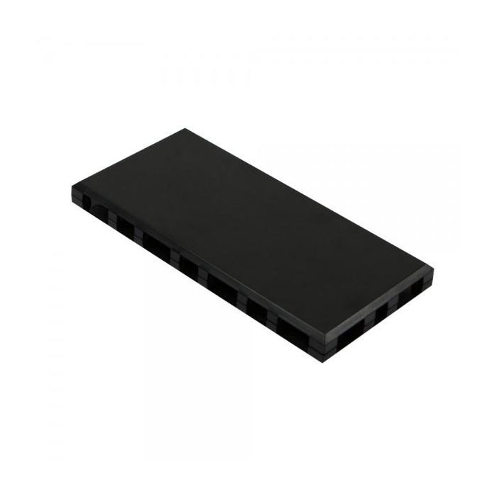 ALLNET 123229 - Cubierta de Plástico BrickRknowledge 4x2 Negro, Parte Superior e Inferior