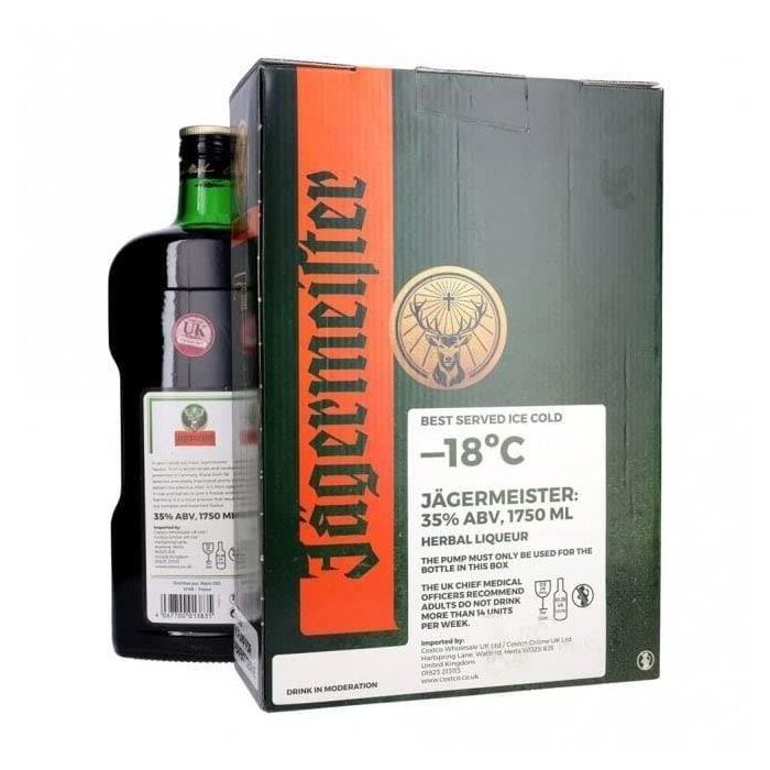 PartyPack Set - Jägermeister Licqueur 35.0% Vol. 175CL + 4 GAJAS ECO-CUP + 1 Bomba 1 PartyPack Set - Jägermeister Licqueur 35.0% Vol. 175CL + 4 GAJAS ECO-CUP + 1 Bomba 1
