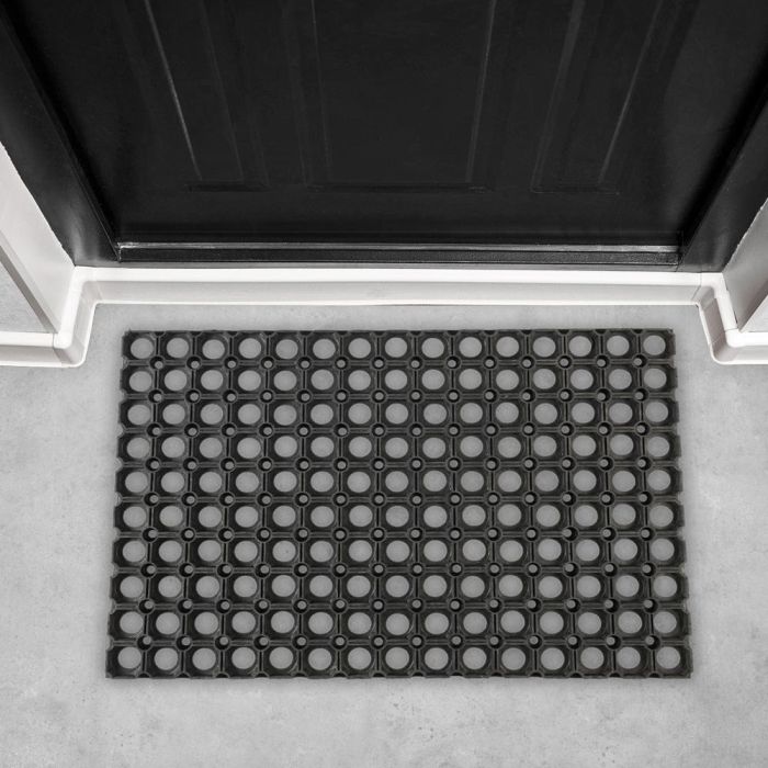 Felpudo Rejilla Goma Je cherche une Idee 40x60 cm  1