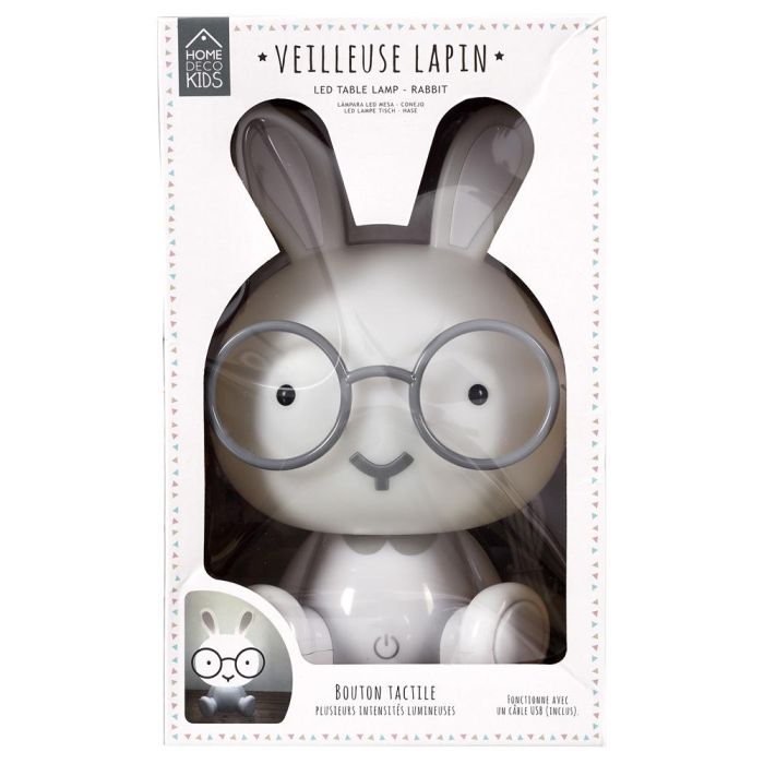 Home Deco Kids Luz Quitamiedo LED Conejo Kawaii 1
