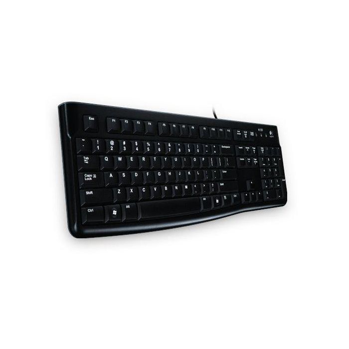 Logitech K120 Teclado USB Perfil Bajo para Negocios, Resistente a Derrames, Duradero, con Teclado Numérico y Silencioso 0 Logitech K120 Teclado USB Perfil Bajo para Negocios, Resistente a Derrames, Duradero, con Teclado Numérico y Silencioso 0