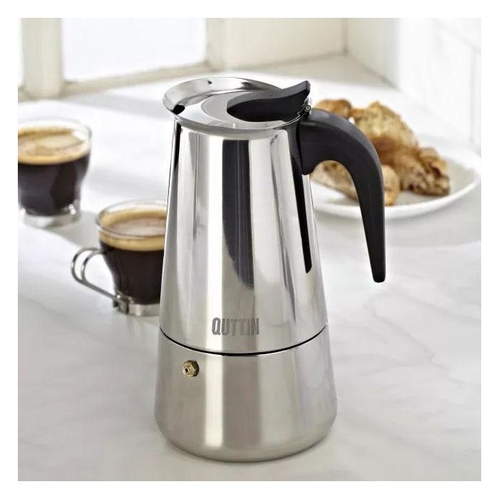 Cafetera Inducción 4 Servicios Inox Quttin - Inde (6 Unidades) 3 Cafetera Inducción 4 Servicios Inox Quttin - Inde (6 Unidades) 3
