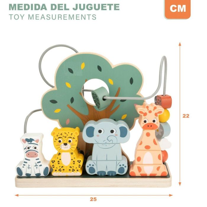 Juego de Habilidad para Bebé Woomax Animales 25 x 22 x 10 cm (6 Unidades) 2 Juego de Habilidad para Bebé Woomax Animales 25 x 22 x 10 cm (6 Unidades) 2