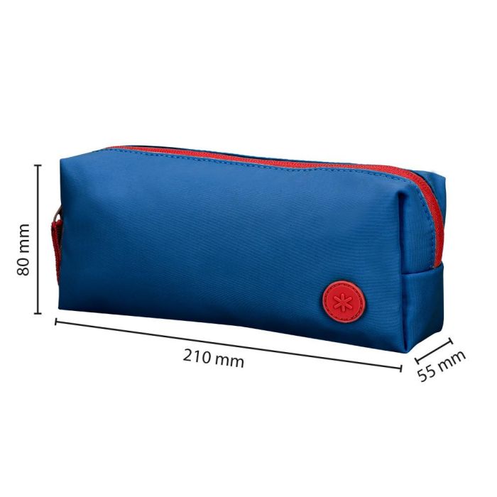 Estuche Portatodo Antartik 1 Compartimento Compañero De Mochila Teens Azul Marino 80 X 55 X 210 mm 1