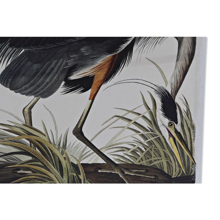 DKD Home Decor Cuadro Oriental Multicolor 1.8 x 70 x 50 cm Lienzo Pino Garza 2 Unidades 2