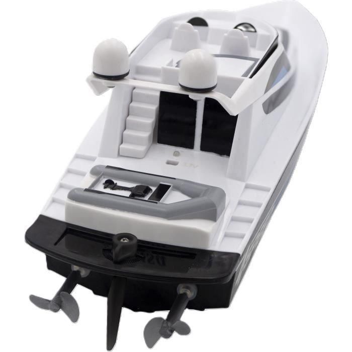 Silverlit SIL4891813700098 Lancha Teledirigida Rápida 4SPEED, Alta Velocidad 8 km/h, 34 cm, Colores Blanco y Negro, para Edades +8 Años 2 Silverlit SIL4891813700098 Lancha Teledirigida Rápida 4SPEED, Alta Velocidad 8 km/h, 34 cm, Colores Blanco y Negro, para Edades +8 Años 2
