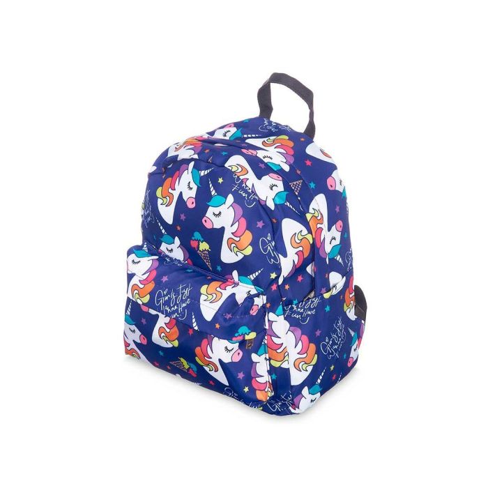 Mochila Escolar Pincello 586 Multicolor 28 x 12 x 22 cm Unicornio (12 Unidades) 3