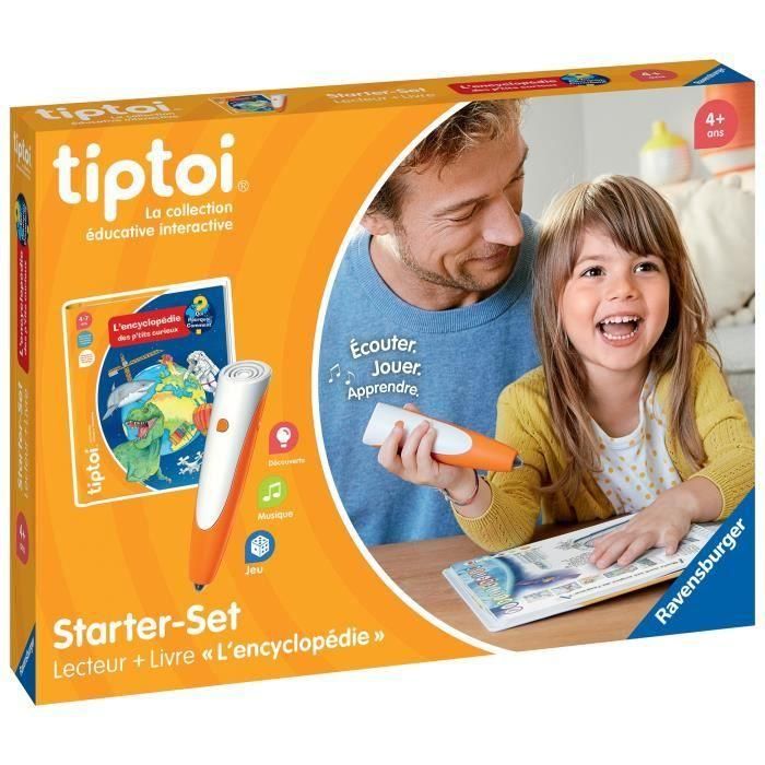 Ravensburger-tiptoi Starter Encyclo-4005556001767-Edades de 4 años en adelante