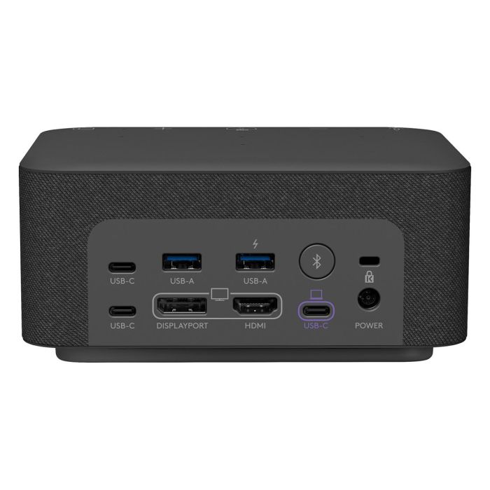 Logitech Logi Dock Dockingstation USB-C para Teams Negro 3