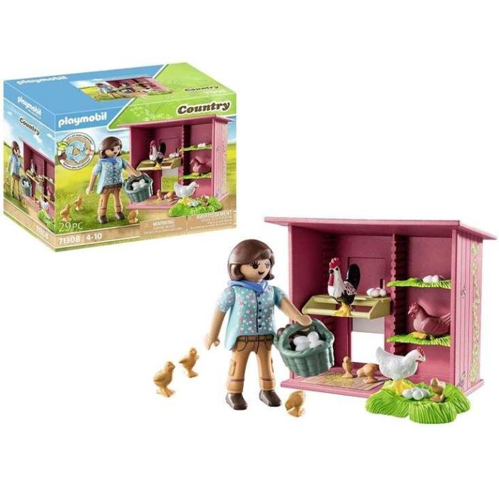 Gallinero con figura playmobil country 1 Gallinero con figura playmobil country 1