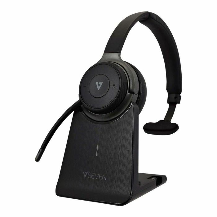 Auriculares con Micrófono V7 CHCRDL Negro 2