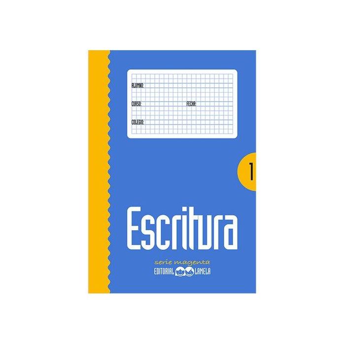 Cuaderno Lamela Escritura Magenta Nº 1 (Set de 10)