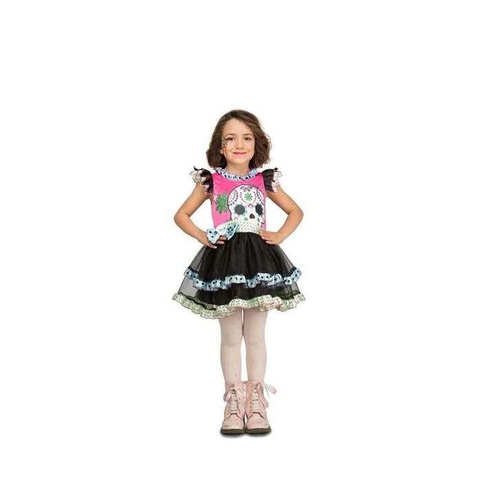 My Other Me Disfraz Calaverita de Colores Vestido para Niña Talla 4-6 años 100% Poliéster 4 My Other Me Disfraz Calaverita de Colores Vestido para Niña Talla 4-6 años 100% Poliéster 4